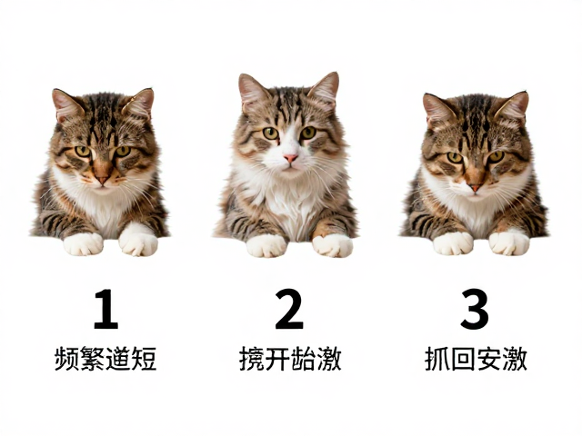 猫频繁抓挠跑酷躲藏缩短？警惕应激，3步安抚找回安全感