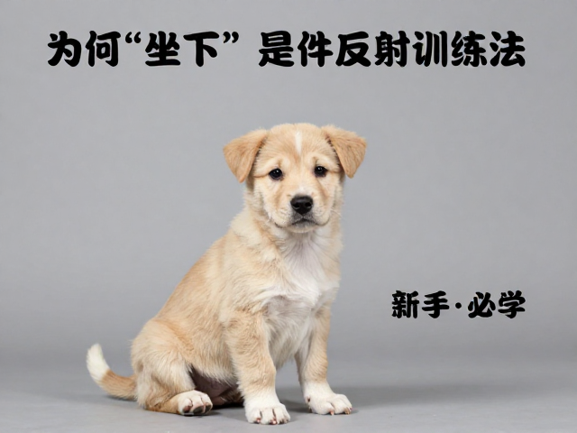建立互信:为何“坐下”是幼犬训练的首选动作