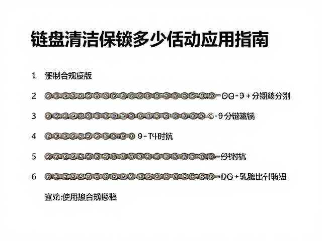 链盘链节数多少？定期清洁链条保养指南，提升传动效率与寿命