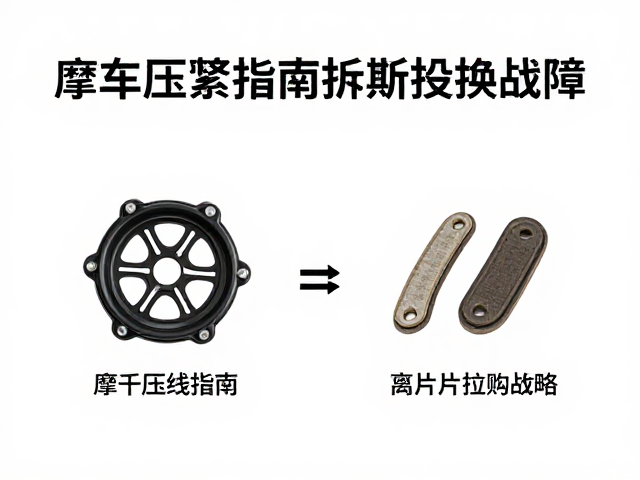 摩托车压紧片/离合器拉线故障？拆解更换指南与离合片选购攻略