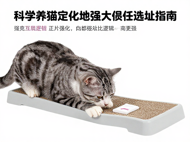 猫爪板定点磨爪,用正向强化增强人猫互动信任,科学养猫指南