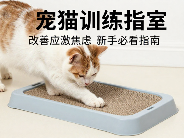 猫爪板定点磨爪,宠物训练课堂,改善应激焦虑,新手必看指南