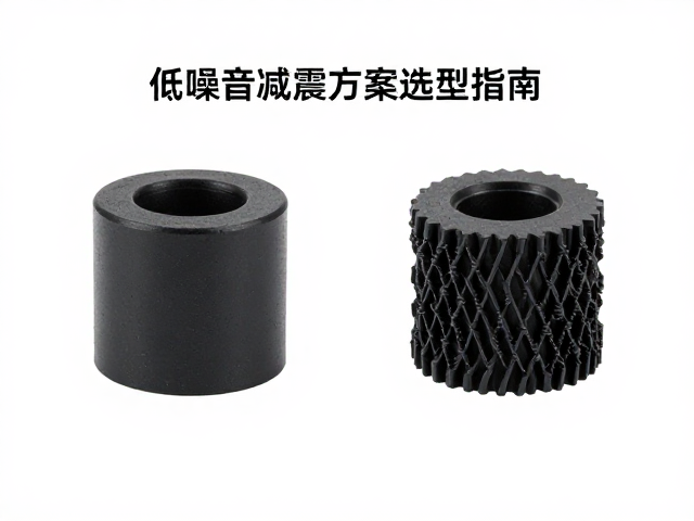 缓冲胶套与尼龙衬套对比,低噪音减震方案选型指南