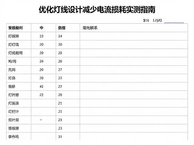 转向灯线束怎么选?优化灯线设计减少电流损耗实测指南