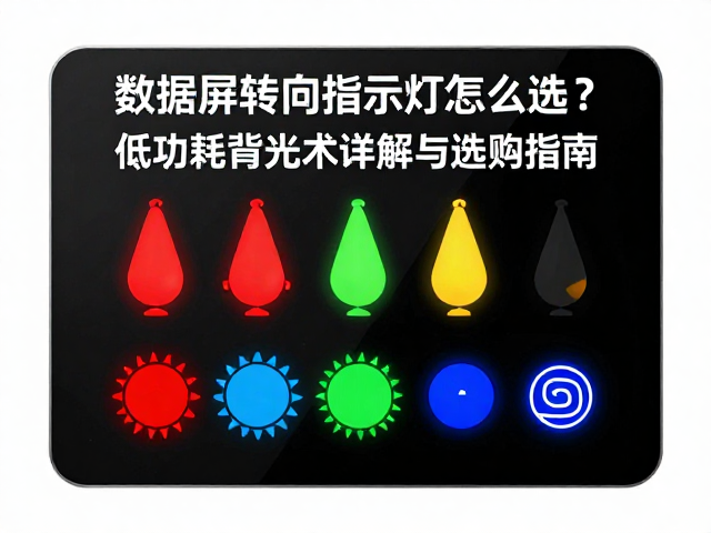 数据屏转向指示灯怎么选？低功耗背光技术详解与选购指南