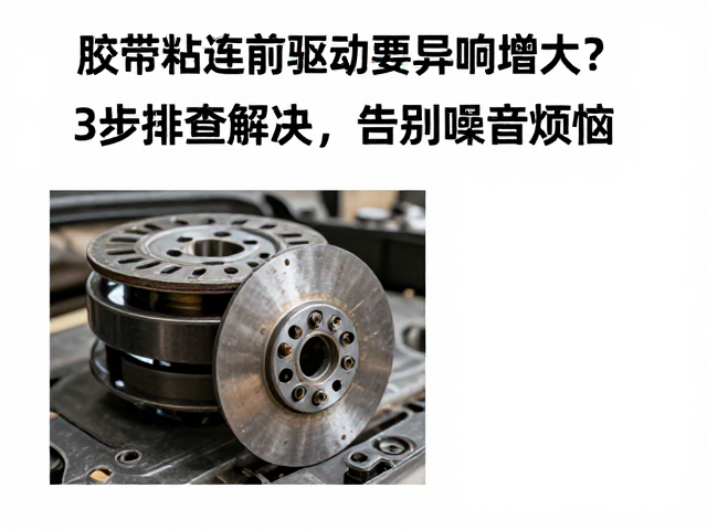 胶带粘连前驱动盘异响增大?3步排查解决,告别噪音烦恼