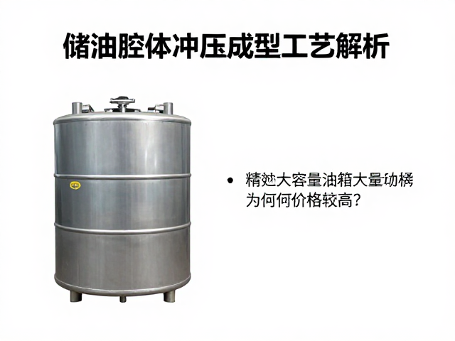 储油腔体冲压成型工艺解析,大容量油箱为何价格较高?