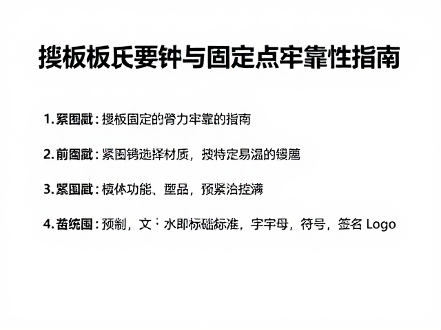 挡风板安装孔距与固定点牢靠性指南