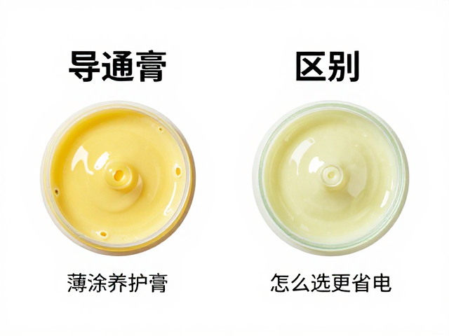 导通膏与硅脂基材区别？薄涂养护膏怎么选更省电？