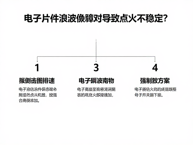 电子元件浪涌吸收故障导致点火不稳定？3步排查与解决方案