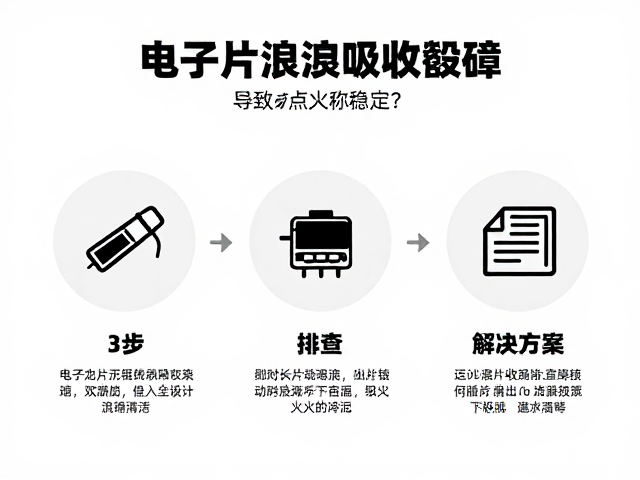 电子元件浪涌吸收故障导致点火不稳定？3步排查与解决方案