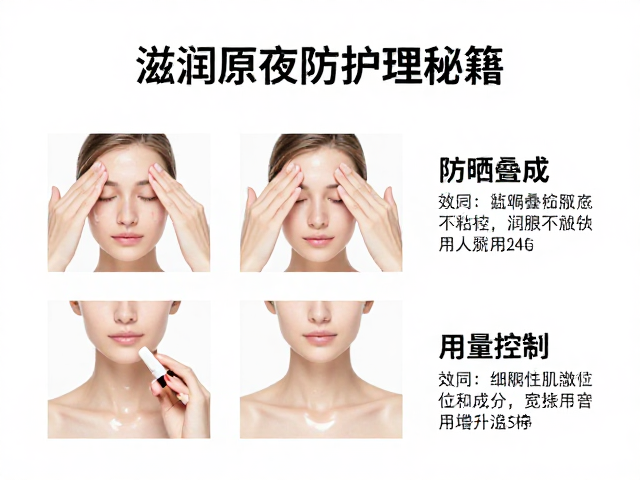 滋润原液搭配防紫外线成分,打造持久高光护理秘籍