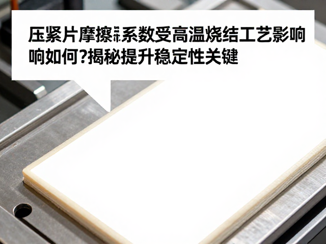 压紧片摩擦系数受高温烧结工艺影响如何？揭秘提升稳定性关键