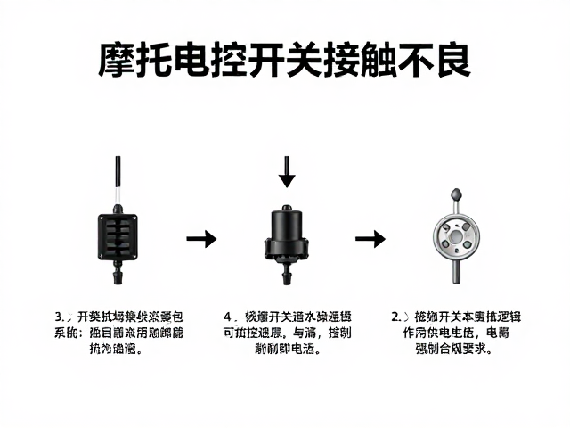 摩托车电控开关接触不良?3步排查电器系统故障