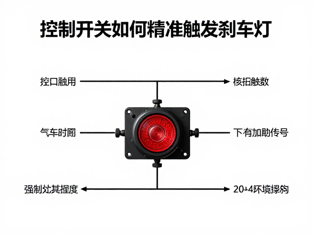 外贸出口必看，控制开关如何精准触发刹车灯？详解与避坑指南
