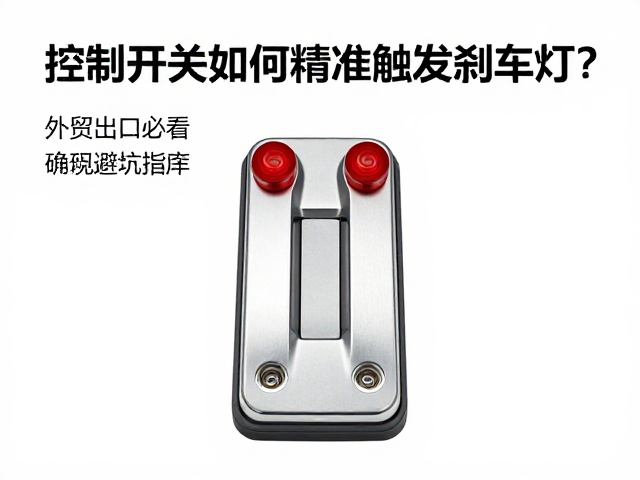 外贸出口必看,控制开关如何精准触发刹车灯?详解与避坑指南