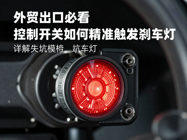 外贸出口必看,控制开关如何精准触发刹车灯?详解与避坑指南