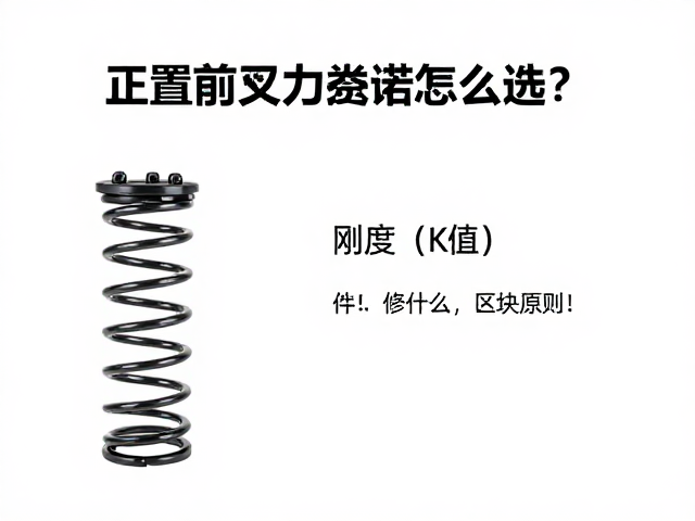 正置前叉压力簧怎么选?前叉弹簧更换指南与避坑攻略