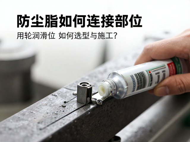 管装润滑脂用于轮轴连接部位,防尘脂如何选型与施工?