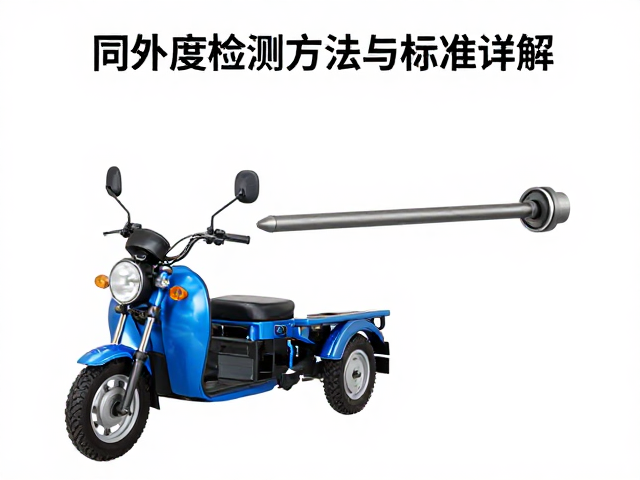 三轮摩托车车轴同轴度检测方法与标准详解