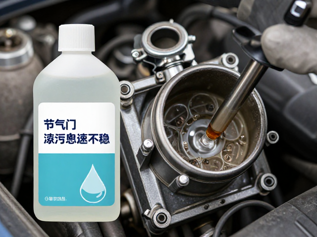 节气门脏污致怠速不稳?用专用溶解液减少冷启动困难
