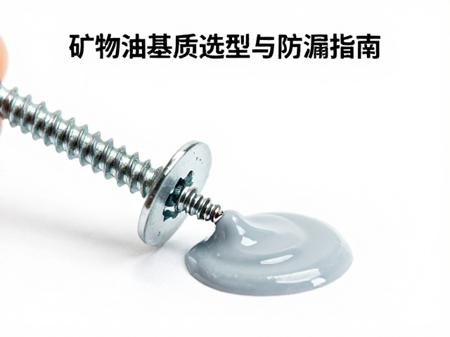 锁固脂薄涂于螺丝牙纹,矿物油基质选型与防漏指南