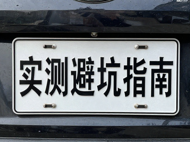 铝合金号牌固定板尾部改装干涉吗?实测避坑指南
