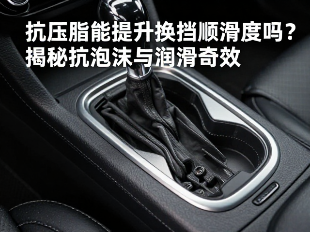 抗压脂能提升换挡顺滑度吗?揭秘抗泡沫与润滑奇效
