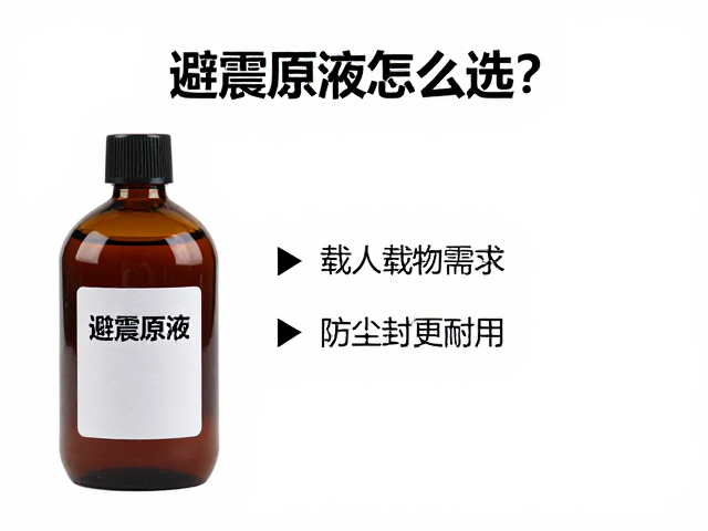 避震原液怎么选？匹配载人载物需求，防尘封更耐用
