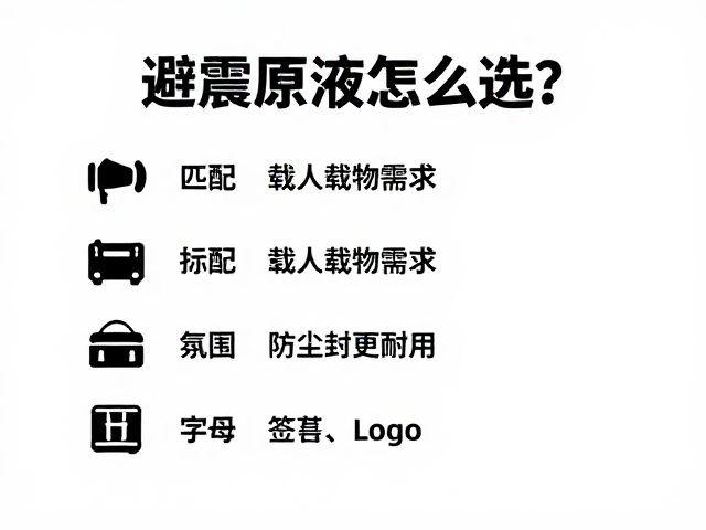 避震原液怎么选？匹配载人载物需求，防尘封更耐用