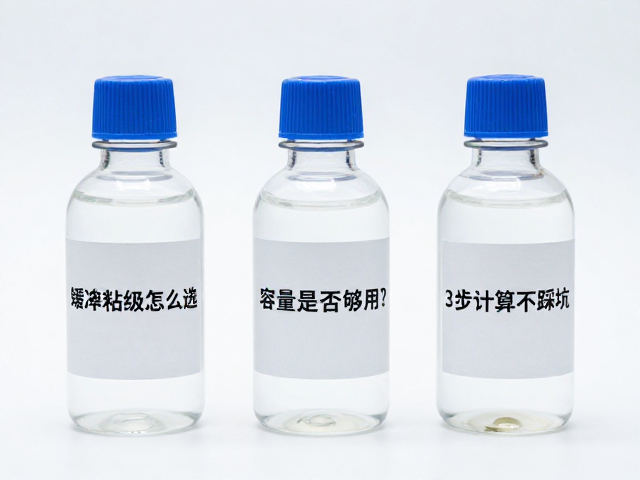 缓冲液粘度等级怎么选?容量是否够用?3步计算不踩坑