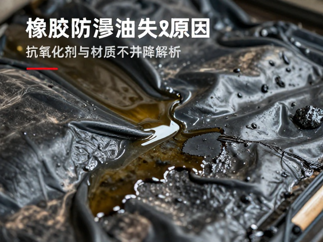 橡胶防渗油失效原因,抗氧化剂与材质不兼容解析