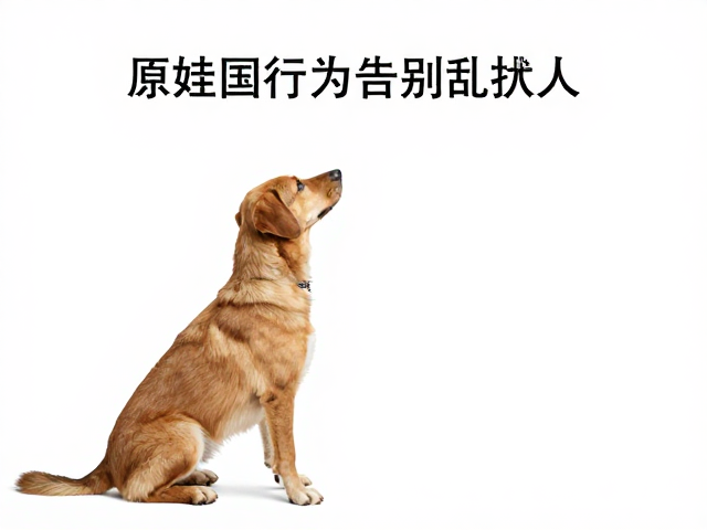 狗狗扑人纠正，坐下法提高日常可控性，告别乱扑人