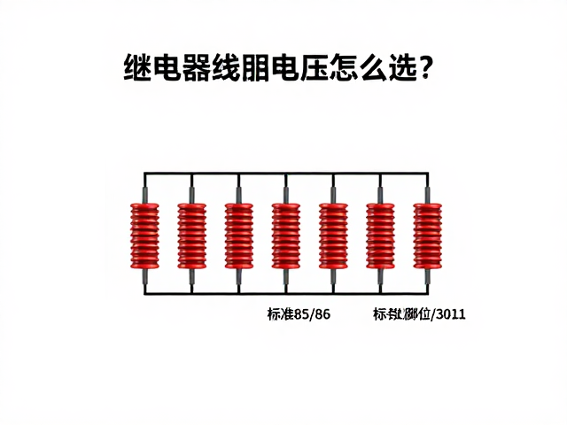 继电器线圈电压怎么选？标准85/86/30/87脚位定义与接线指南
