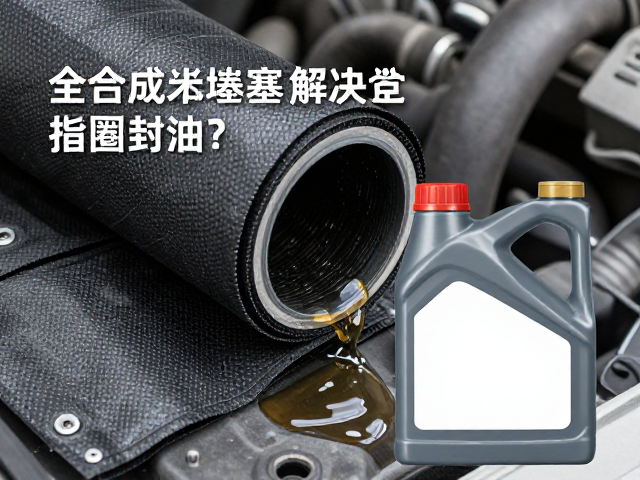 滤油毡堵塞致密封圈渗油？换全合成机油能解决吗