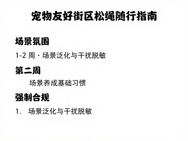 第二周:场景泛化与干扰脱敏