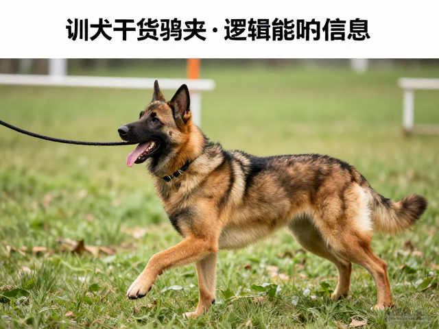 训犬干货，松绳随行与绕障技巧，捕捉压力信号防崩溃