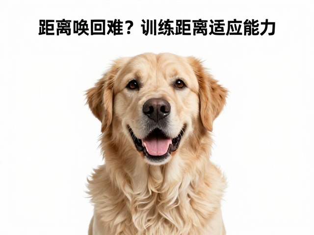 成年犬近距离唤回难?训练距离适应能力,让召回更精准高效