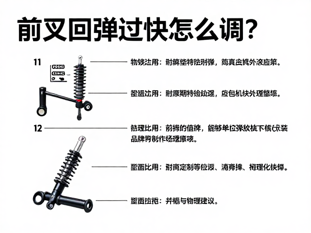 前叉回弹过快怎么调?避震原液更换指南与改装品牌适配建议