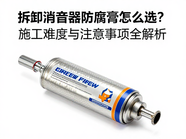 拆卸消音器防腐膏怎么选？施工难度与注意事项全解析