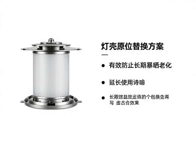 灯壳原位替换方案,有效防止长期暴晒老化,延长使用寿命