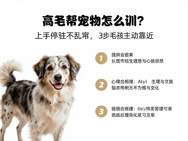 高龄宠物怎么训？上手停驻不乱窜，3步让毛孩主动靠近