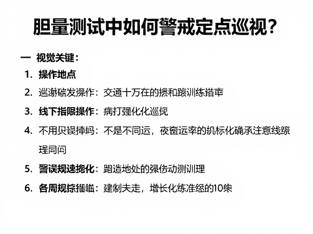规避错误强化的标准化操作指南