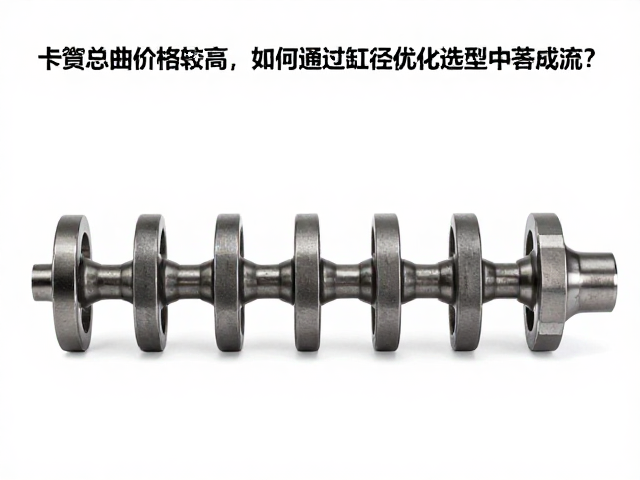 卡簧与曲轴总成价格较高，如何通过缸径优化选型降低成本？