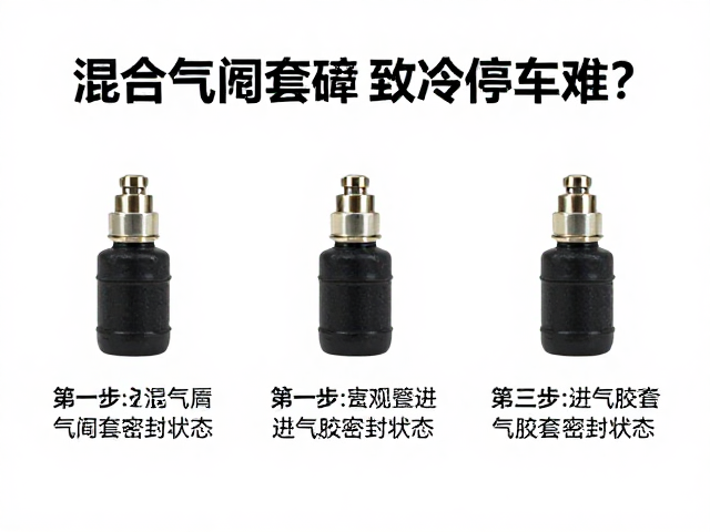 混合气阀与进气胶套故障导致冷启动难?3步排查与处理方案