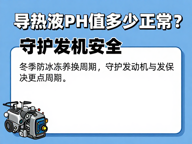 导热液PH值多少正常？冬季防冻养护指南，守护发动机安全