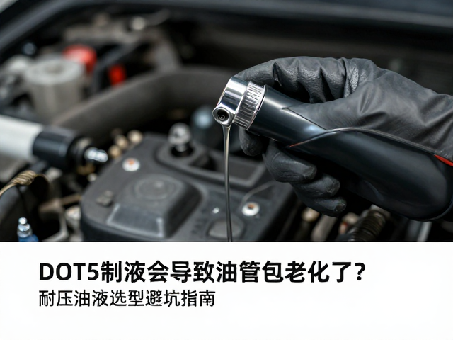 DOT5制动液会导致油管鼓包老化吗?耐压油液选型避坑指南
