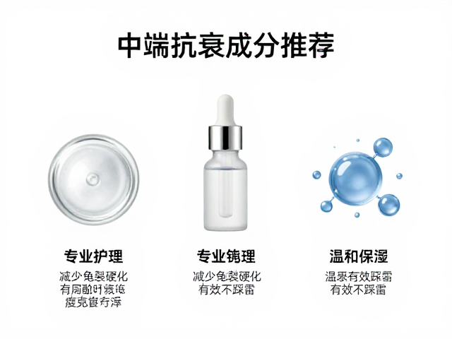 中端抗衰液推荐，专业护理减少龟裂硬化，温和有效不踩雷