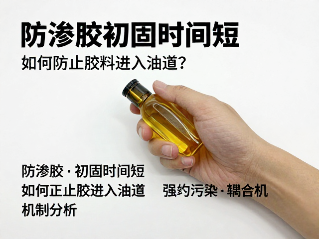 防渗胶初固时间短,如何防止胶料进入油道?专业方案解析
