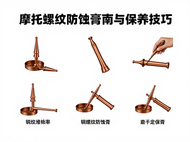 摩托车门店必备,铜质螺纹防蚀膏选购指南与保养技巧